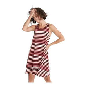 Madewell Highpoint Tank Sulley stripe Dress